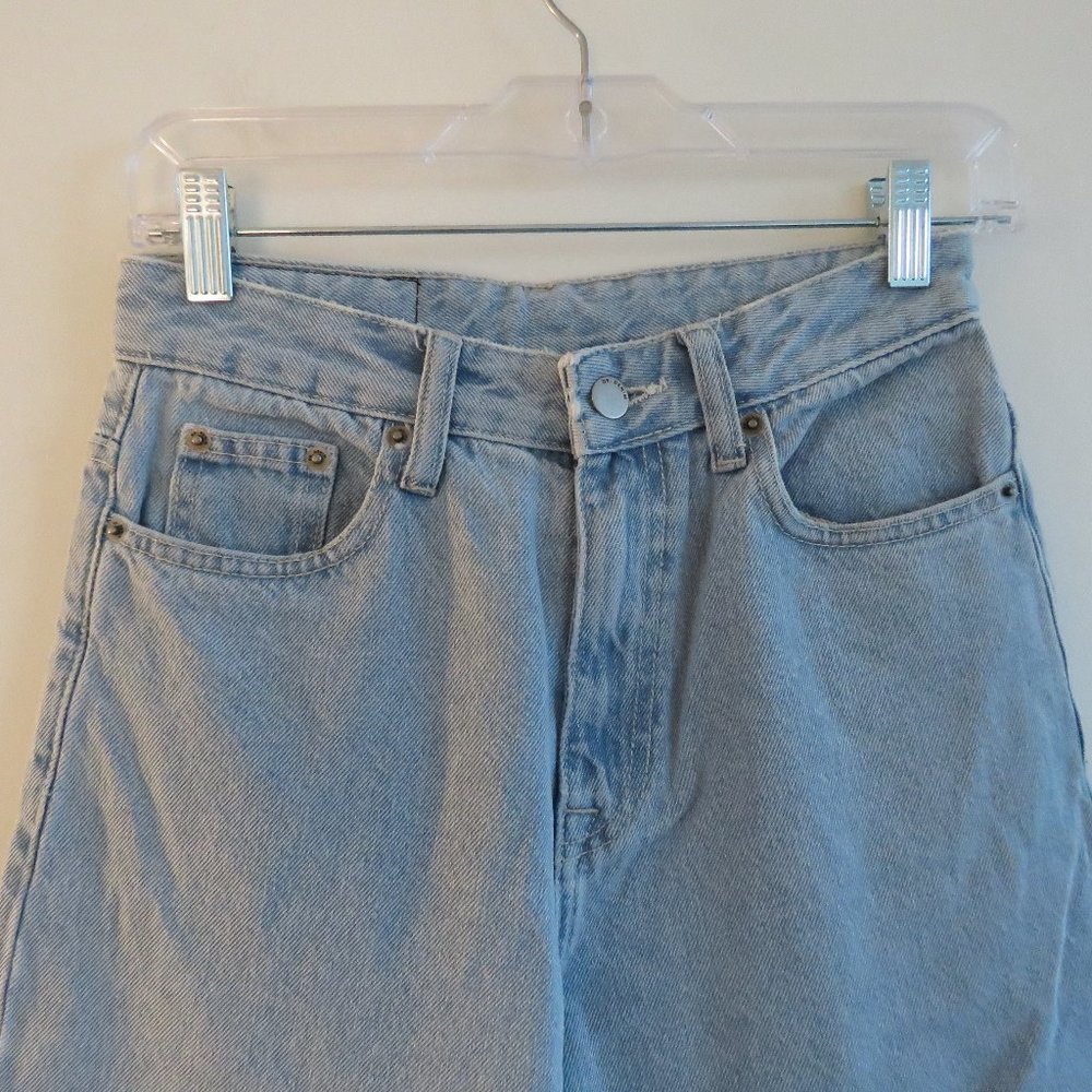 DR. DENIM Donna Pebble Superlight Retro High Rise Wide Leg Jeans - Size 24 NWT - Picture 4 of 15